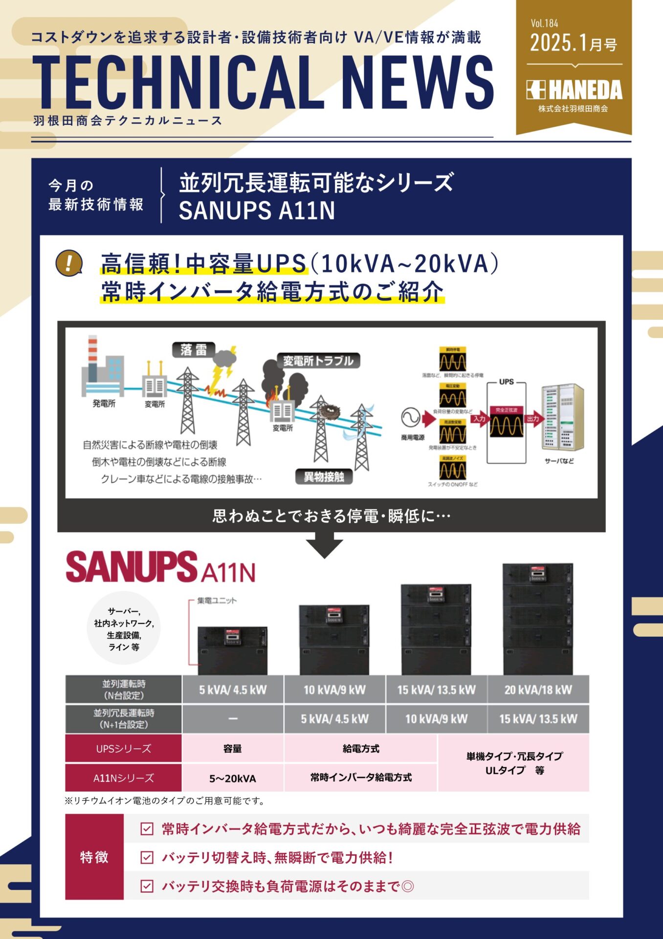 テクニカルニュース　184号　2025年1月｜新規 ロボット・自動機システム 開発.com